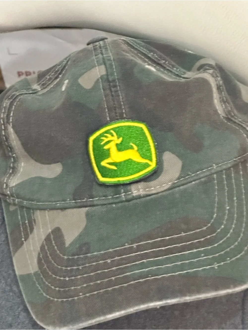 John Deere Unisex Camo Cap